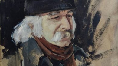 تصویر استاد رسام نخجوانی، چهره در محاق مانده نقاشی معاصر