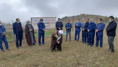 تصویر کلنگ زنی سه پروژه گردشگری در شهرستان کلیبر