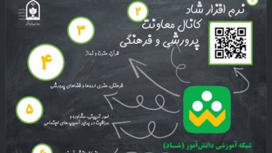 تصویر انجام فرایند هدایت تحصیلی در فضای مجازی