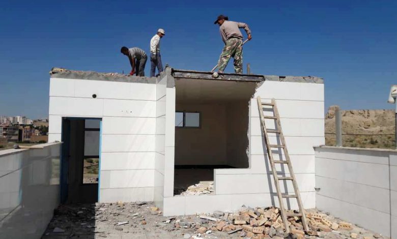 برخورد قضایی با متخلف ساختمانی در حریم تپه تاریخی یالدور مرند