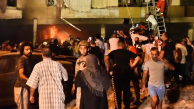 تصویر انفجار یک تانکر سوخت در غرب بیروت/ ۴ تن کشته شدند