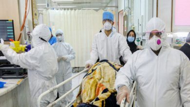 تصویر بستری بیماران در محوطه بیمارستان‌ها و عدم بازگشایی نقاهتگاه‌ها