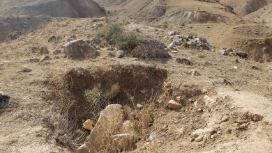 تصویر دستگیری چهار عامل حفاری غیر مجاز در اراضی روستای ارزیل شهرستان ورزقان