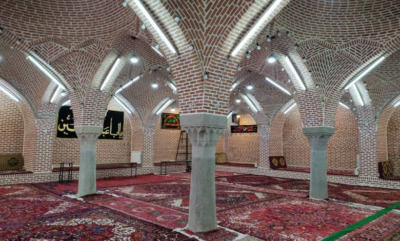 حفاظت و مرمت مسجد خلخالی بازار جهانی تبریز