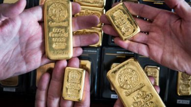 تصویر قیمت جهانی طلا با افت دلار به ۱۹۰۰ دلار بازگشت