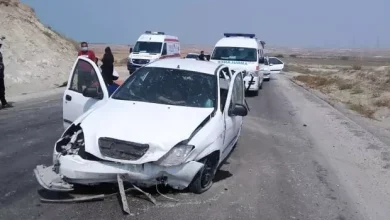تصویر حادثه رانندگی در آذربایجان‌شرقی یک کشته و ۲ مصدوم برجا گذاشت