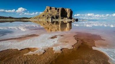 تصویر چه بر سر دریاچه ارومیه آمده است؟