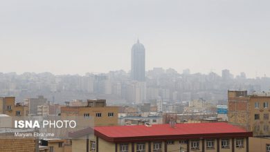 تصویر وضعیت هوای تبریز بعداز ۵ روز آلودگی سالم شد