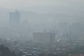 تصویر تداوم آلودگی هوا در تبریز