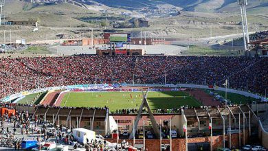 تصویر ورزشگاه یادگارامام تبریز برای میزبانی فینال جام حذفی آماده می‌شود