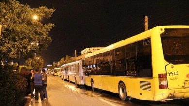 تصویر فعالیت اتوبوسرانی تبریز در شب‌های قدر