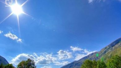 تصویر هوای بیشتر مناطق کشور از فردا خنک‌تر می‌شود/ رگبار باران و رعدوبرق در برخی استان‌ها