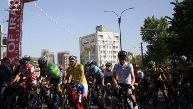 تصویر تور دوچرخه سواری ایران- آذربایجان آغاز شد