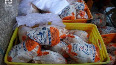 تصویر توزیع روزانه ۱۰۰۰ تن مرغ منجمد با قیمت ۴۵ هزار تومان آغاز شد