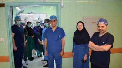 تصویر عمل جراحی نادر سرطان پروستات در تبریز