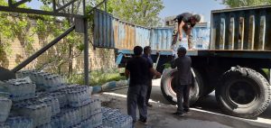 تصویر اعزام ۷ تانکر آبرسانی و ارسال بیش از ۱۰ هزار بطری آب آشامیدنی به خرم‌آباد توسط آبفای استان اصفهان