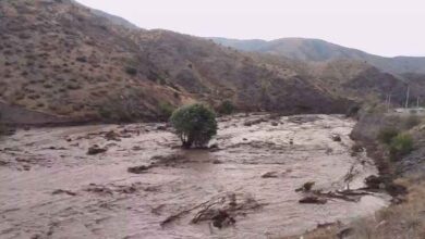 تصویر پیش‌بینی سیلاب و بارش تگرگ در آذربایجان‌شرقی