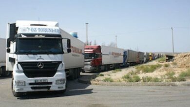 تصویر حمل بار توسط ناوگان حمل و نقل آذربایجان‌شرقی ۱۳ درصد افزایش یافت