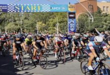 تصویر مرحله دوم تور دوچرخه سواری ایران – آذربایجان با ۸۱ رکابزن آغاز شد