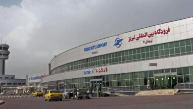 تصویر پروازهای فرودگاه تبریز ۱۴ درصد افزایش یافت