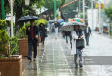 تصویر امروز و فردا؛ رگبار باران و رعد و برق در اغلب مناطق کشور