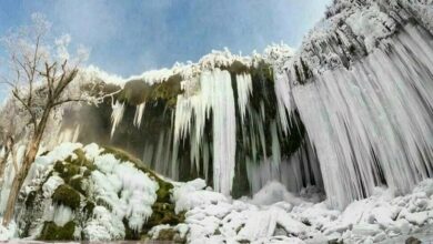 تصویر ۵۹ درجه تفاوت در سرزمین ۴ فصل ایران