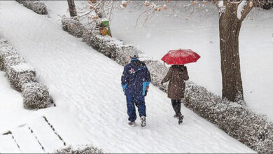 تصویر آذربایجان قندیل بست؛ ورزقان ۲۷ درجه زیر صفر